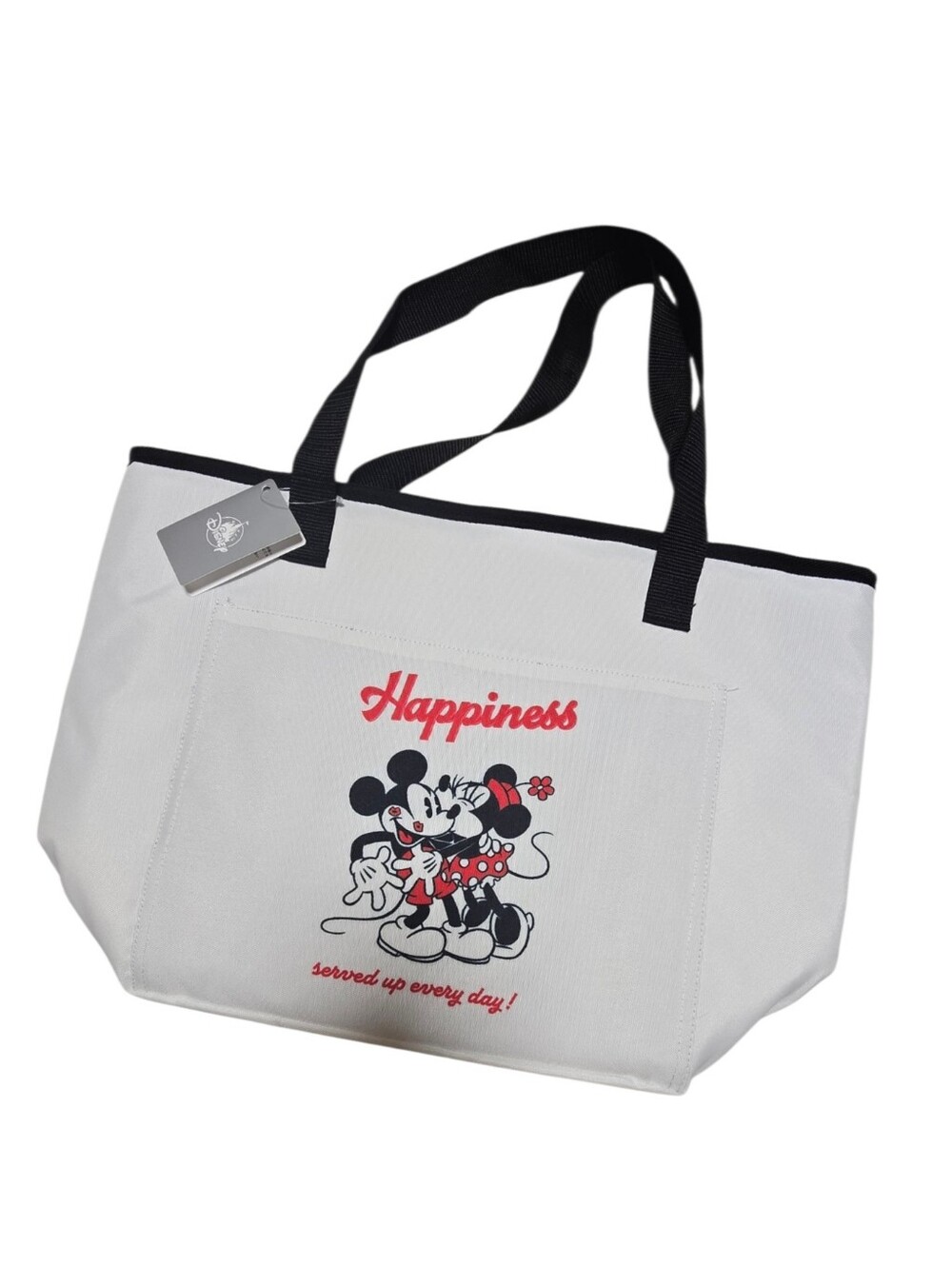 Disney Store Japan Mickey Minnie Insulated Cooler Tote Bag NWT - Picture 5 of 11